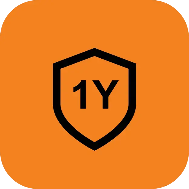 1 Year Warranty